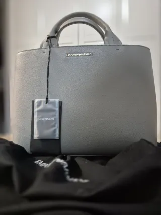 Bolso Emporio Armani Gris