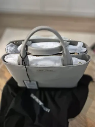 Bolso Emporio Armani Gris