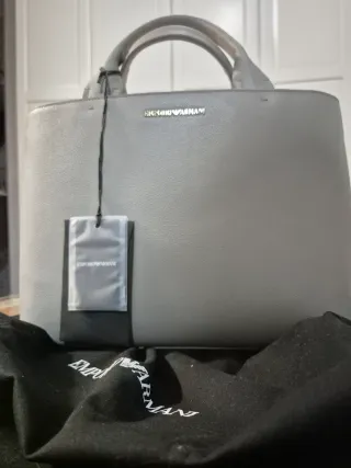 Bolso Emporio Armani Gris