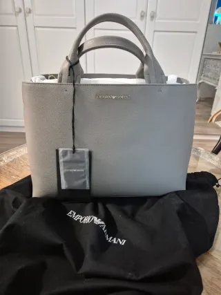 Bolso Emporio Armani Gris