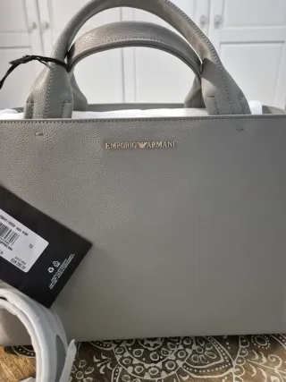 Bolso Emporio Armani Gris