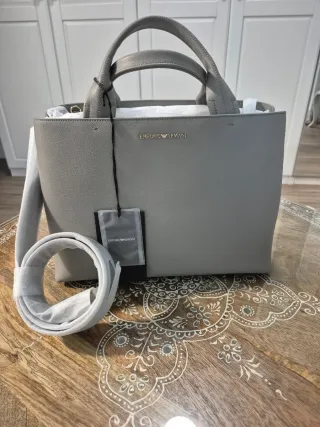 Bolso Emporio Armani Gris