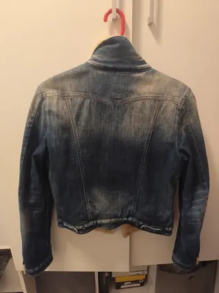 Cazadora vaquera Diesel forrada mujer