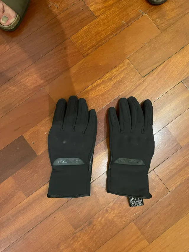 Guanti moto neri