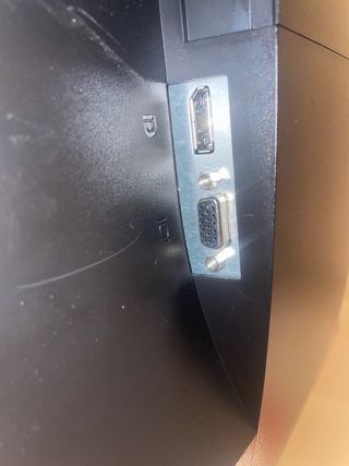 Monitor (pantalla) Dell Negro con base