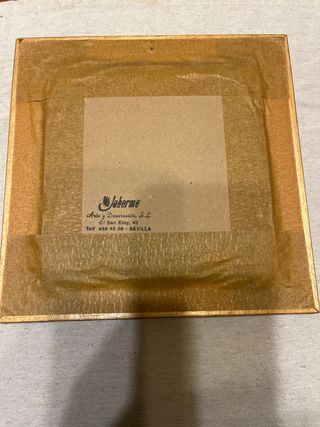 Azulejo decorativo León con Marco