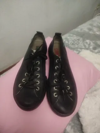 Zapatos Camper Negros Mujer