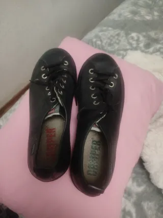 Zapatos Camper Negros Mujer