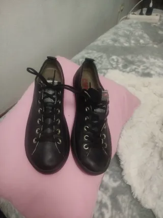 Zapatos Camper Negros Mujer