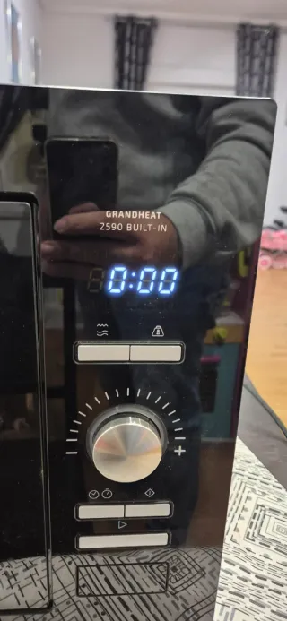 Microondas Cecotec Grill Negro