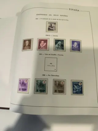 Sellos España Colección Montada Álbum