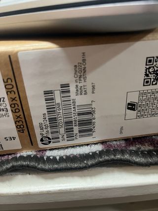 Ordenador portátil HP 15s-fb5124 sin usar con