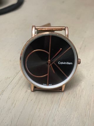 Reloj Calvin Klein Oro Rosa Negro