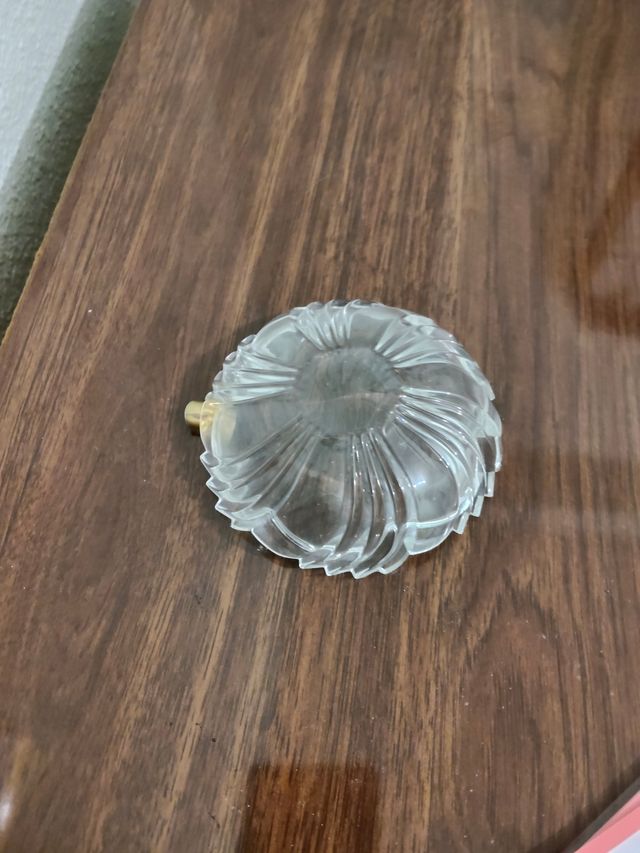 Cenicero de cristal redondo