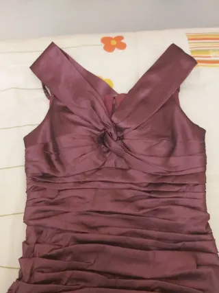 Vestido de fiesta morado