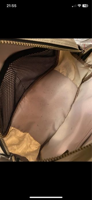 Bolso neceser Tous beige