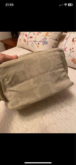 Bolso neceser Tous beige