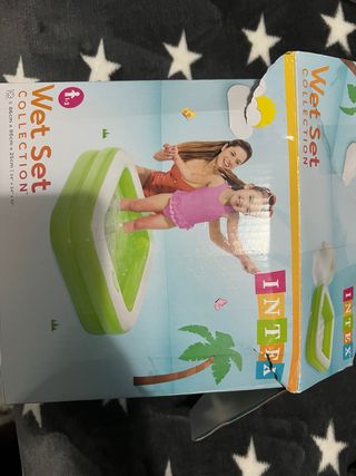Piscina inflable Intex Wet Set 86x86x25cm