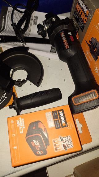 Amoladora Angular Worx Nitro WX815 20V 115mm