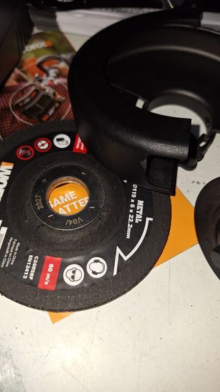 Amoladora Angular Worx Nitro WX815 20V 115mm