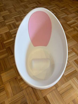 Bañera bebé Shnuggle rosa