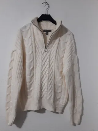 Jersey Primark cuello alto cremallera