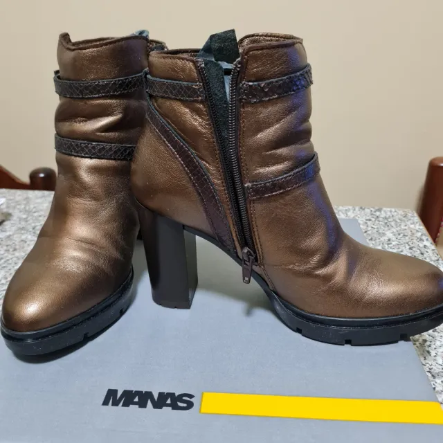 Tronchetto donna marrone/oro