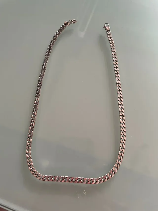 Collana Grumetta Argento Nove25