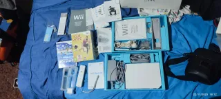 Nintendo Wii + sport (2 giochi) + fitness con fotocamera