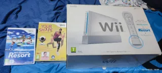 Nintendo Wii + sport (2 giochi) + fitness con fotocamera