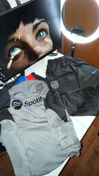 Kit entrenamiento FC Barcelona black/grey