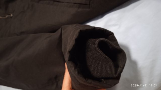 Parka invernale donna , nero con cappuccio