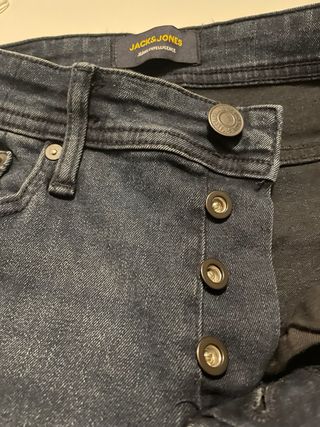 Pantalones Jack&Jones Slim Azul Oscuro Talla W32