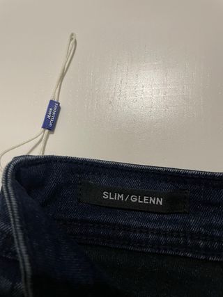 Pantalones Jack&Jones Slim Azul Oscuro Talla W32