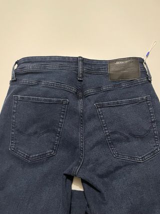 Pantalones Jack&Jones Slim Azul Oscuro Talla W32