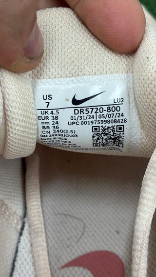 Nike donna beige/rosa