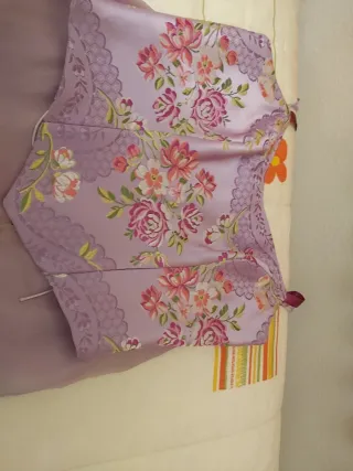 Vestido fiesta floral talla única