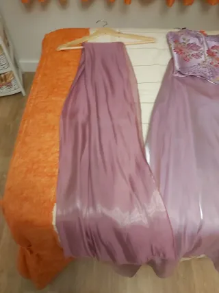 Vestido fiesta floral talla única