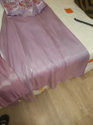 Vestido fiesta floral talla única