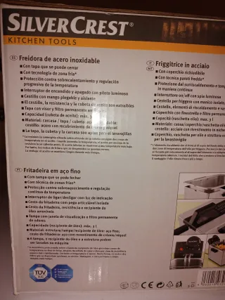 Freidora SilverCrest Acero Inox