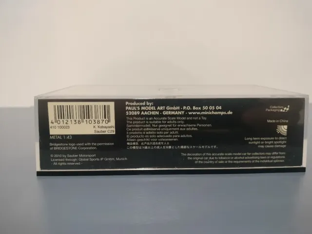 Minichamps Sauber C29 K. Kobayashi 2010