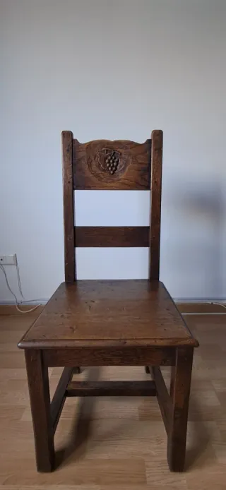 CONJUNTO muebles roble macizo para pueblo o bodega