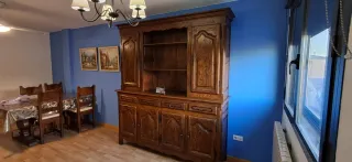 CONJUNTO muebles roble macizo para pueblo o bodega