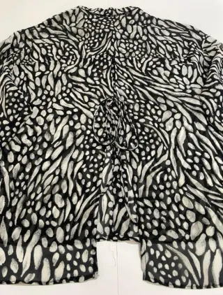 Camisa estampada manga larga