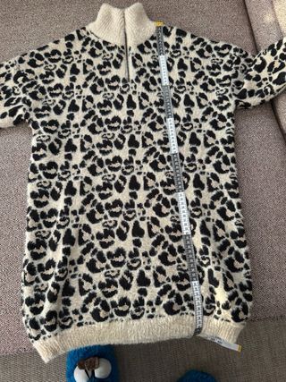 Jersey IKKS largo estampado leopardo T.XS