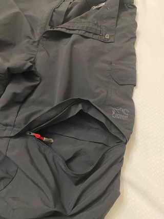 Pantalón de trekking convertible
