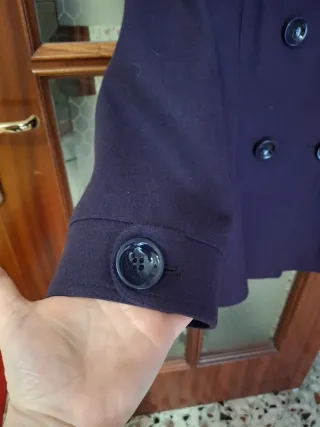 Giaccone donna Anna P. Color prugna