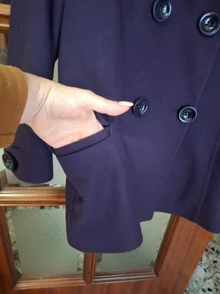 Giaccone donna Anna P. Color prugna