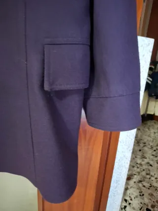 Giaccone donna Anna P. Color prugna