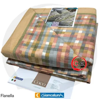 Completo letto flanella